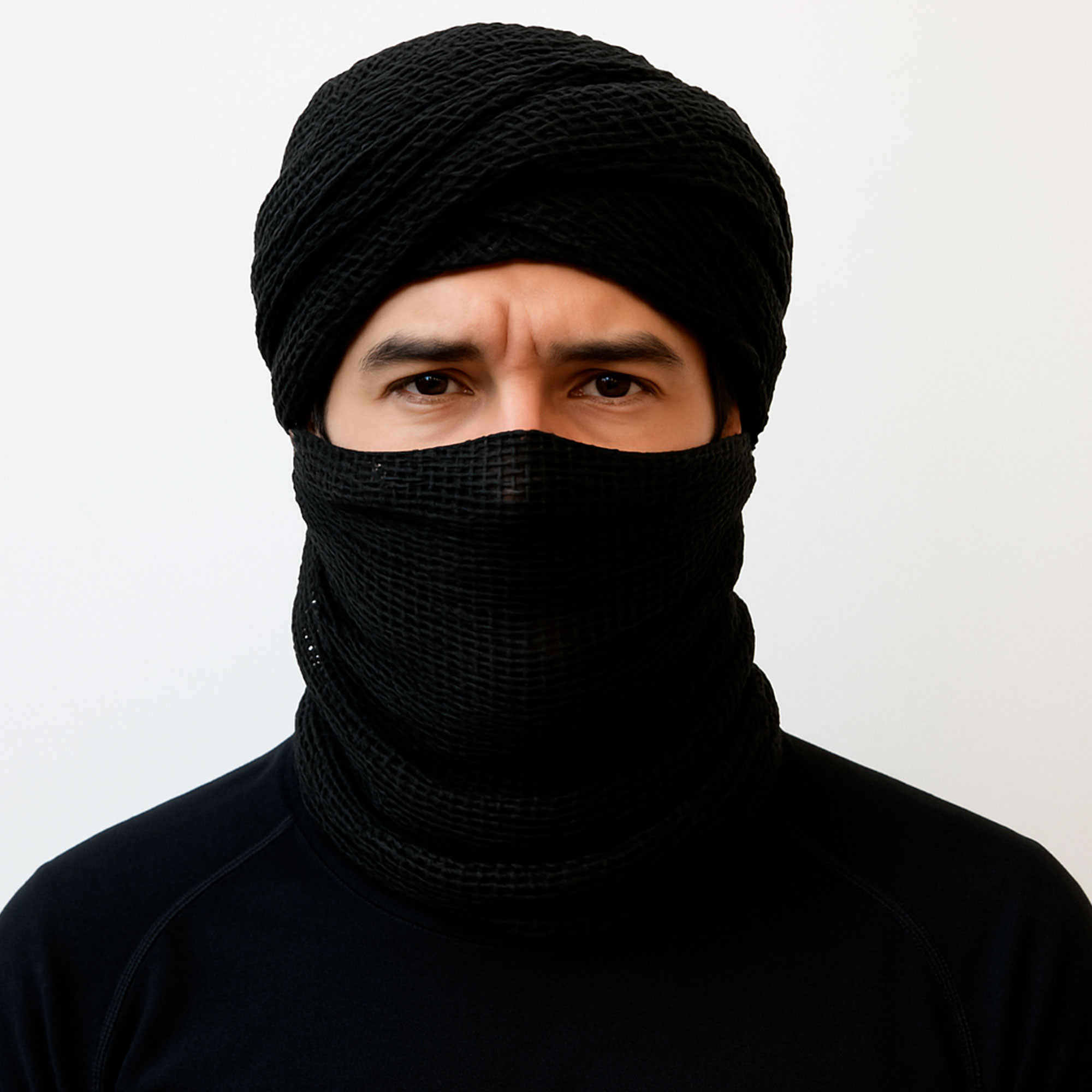 Chèche filet noir Chèche filet noir