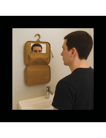 Trousse de toilette coyote
