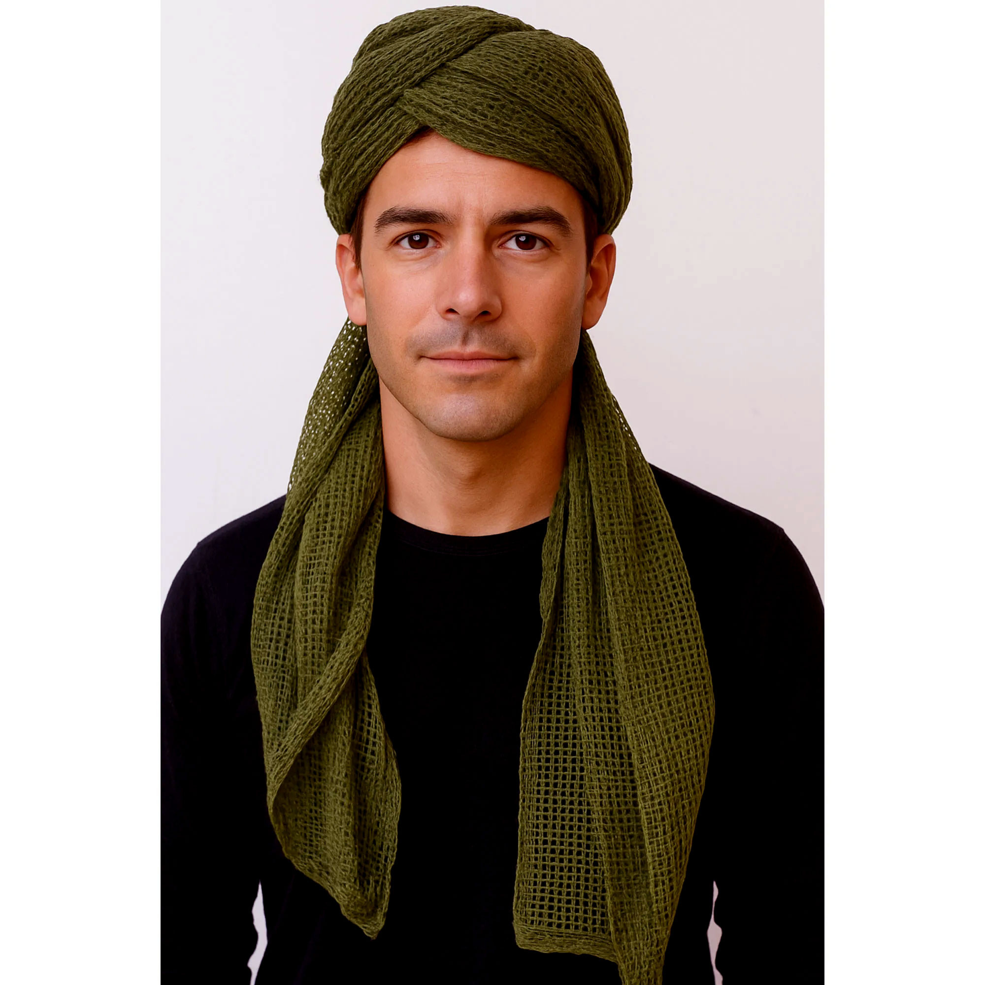 Chèche filet Ranger Green