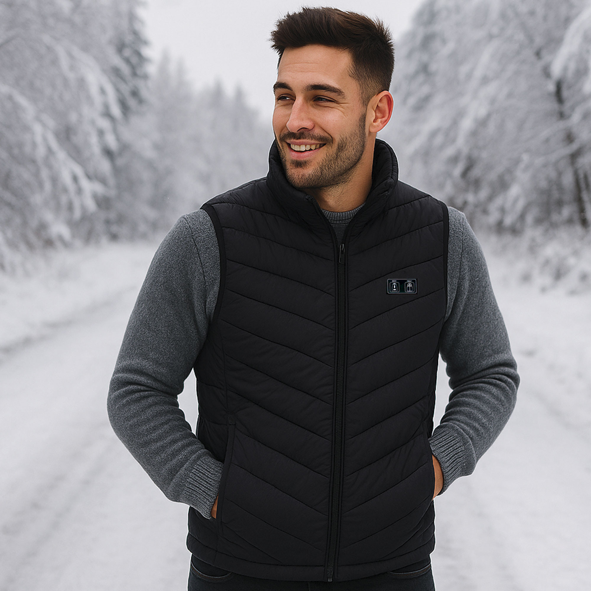 Bodywarmer homme - veste chauffante