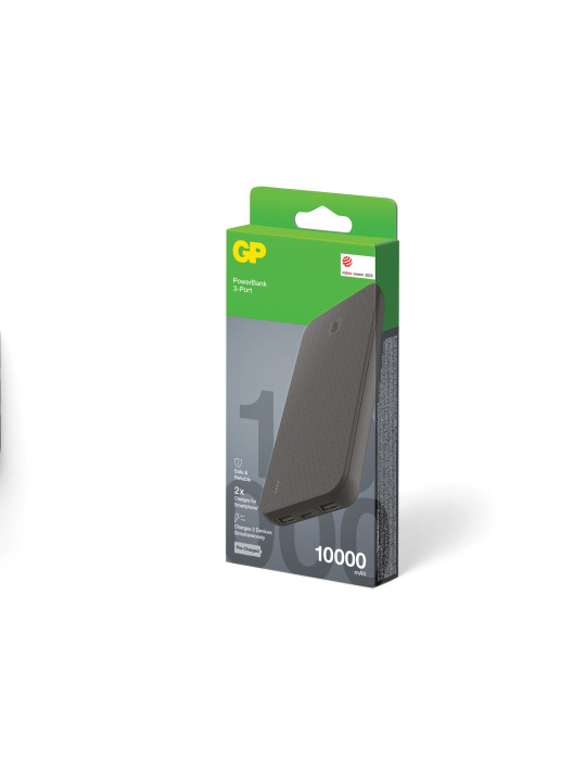 Batterie externe GP Plus Series 10 000 mAh Noir