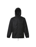 Veste coupe-vent imperméable et respirante Ripstop - noire