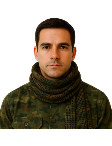 Chèche filet camouflage CE