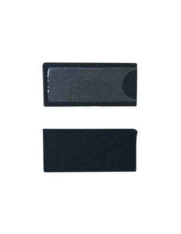 Glissière RIO avec fenêtre PVC et Velcro Mâle