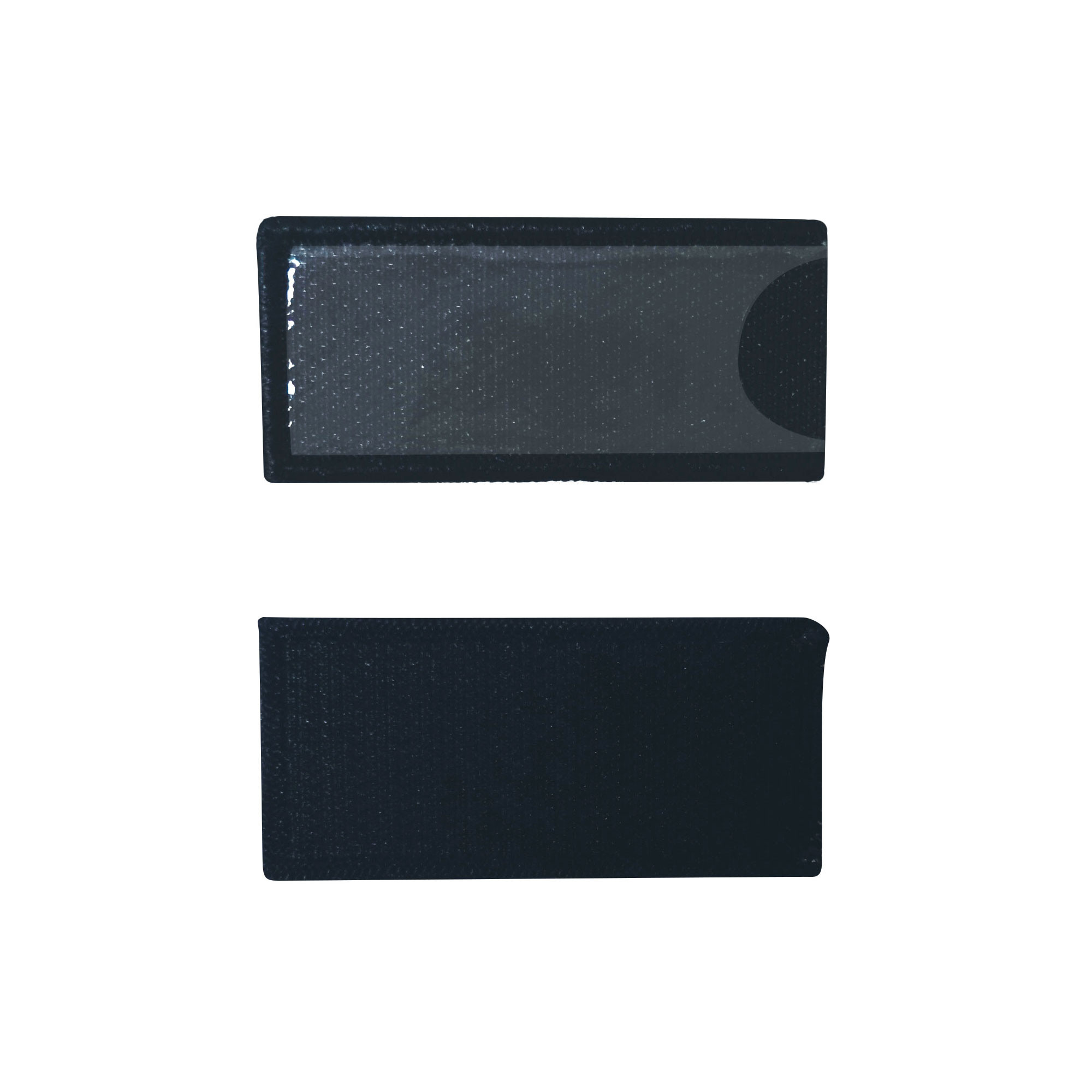 Glissière RIO avec fenêtre PVC et Velcro Mâle