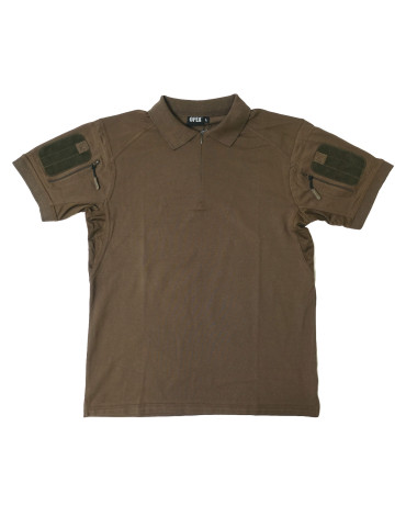 POLO COL ZIPPÉ SPANDEX 210G