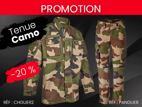 Promotion tenue camouflage