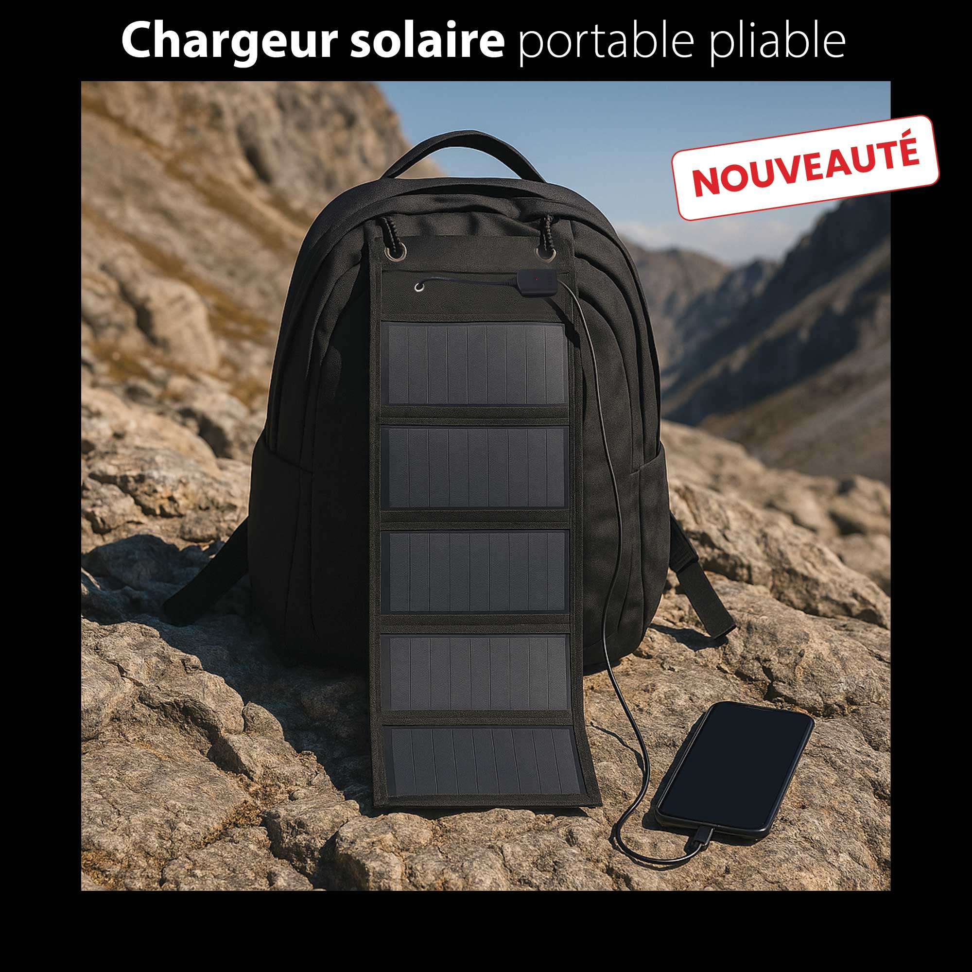 Chargeur solaire