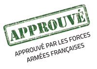approuvé par l'armée française